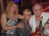 New York-based guitarist Ron “Mad Dog” w/ wife Kim (far left) & friend Sunny at BJ’s.